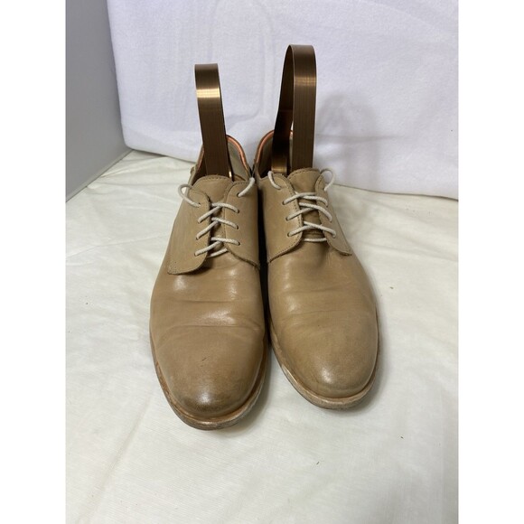 Men's Lloyd Tan Leather Oxfords Made in Germany Style# Gardell US 7.5 - Picture 6 of 9